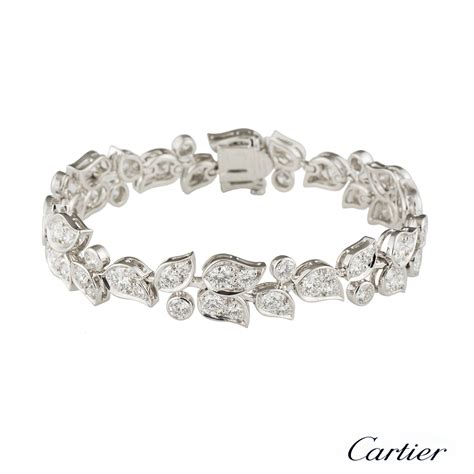 flower bracelet cartier|cartier all diamond bracelet price.